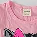 LittleSpring Little Girls' Dresses Summer Cat Printing