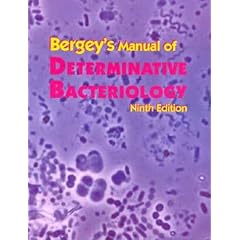 Bergey's Manual of Determinative Bacteriology