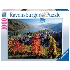 Ravensburger 19236 - Weinreben am Rhein - 1000 Teile Puzzle