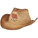 Authentic Straw
NASCAR Chase Authentics Dale Earnhardt Jr. Ladies Straw Cowboy Hat