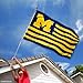 University of Michigan UM Alumni Nation Stripes Flag