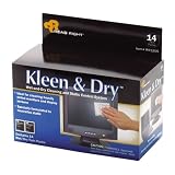 / REARR1305 / Kleen & Dry Screen Cleaner Wet Wipes, Cloth, 3-1/4 x 3-1/4, 40/box / Sold as 1 BX