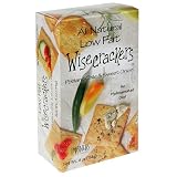 Partners Wisecrackers All Natural Low Fat Crackers, Poblano Chile & Sweet Onion, 4-Ounce Boxes (Pack of 6)
