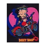 Biker Betty Boop Fleece Blanket by Northwest