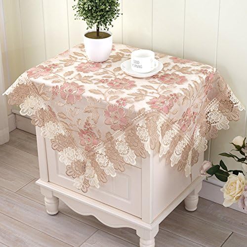 table-cloth/Table cloth/ bedside table cover towel/ refrigerator cover towel/ table cloth/ European-style lace tablecloth-A 65x65cm(26x26inch)