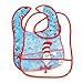 Bumkins Dr. Seuss Easy Wipe Bib, Blue Cat in the Hat, 2-Count