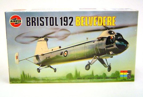 Bristol 192 Belvedere Helicopter Model Kit Bristol 192 Belvedere Helicopter Model Kit