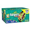 Pampers Baby-Dry Diapers, Size 4 (22-37 Lbs), Economy Plus Pack, 176 Diapers Pampers Baby-Dry Diapers, Size 4 (22-37 Lbs), Economy Plus Pack, 176 Diapers
