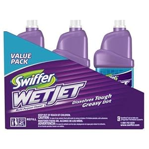 3 Pack (3 Liters) Swiffer WetJet Cleaner Refills 32695-Open Window Fresh