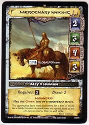 Conan CCG #011 Mercenary Knight Single Card 1U011