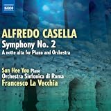 Cover for 'Casella: Symphony No. 2 - A notte alta for Piano and Orchestra'