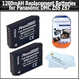 51V1iFl2%2BQL. SL160  2 Pack of Panasonic DMW BCG10 Replacement Batteries 1200MAH