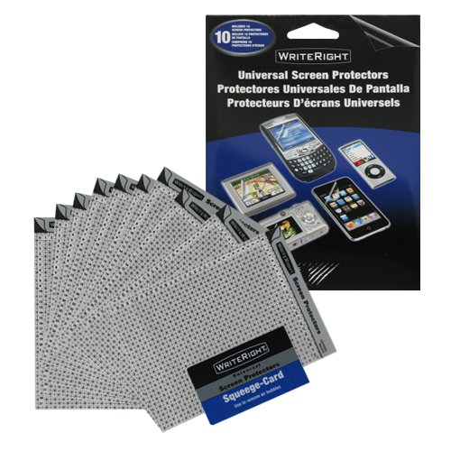Fellowes WriteRight Universal Screen Protector, 10 Pack