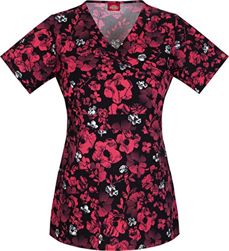 Dickies 82724 Women's Jr Fit Youtility Mock Wrap Top
