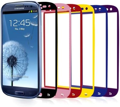 Coolbo Beautiful Phone Tempered Glass Protection Screen for Samsung Galaxy S5 I9600 (Rose Red)