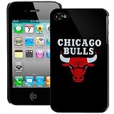 Chicago Bulls iPhone 4 and 4S Case: Black Shell