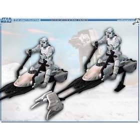 Star Wars Hoth Speeder Bike Patrol set