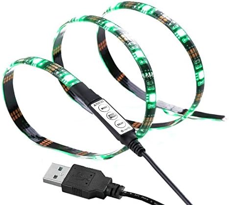 Imoch® Bias Lighting for HDTV USB Powered TV Backlighting Home Theater Accent lighting,Led Strip Light Multi Color RGB (Reduce eye fatigue and increase image clarity)