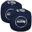 Baby Fanatic 2 Count Team Color Bibs, Seattle Seahawks