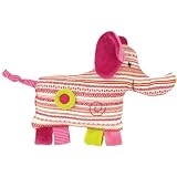 Kathe Kruse Grabbing Baby Rattle - Elephant
