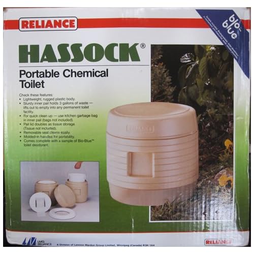 Hassock Portable Chemical Toilet Camping Sanitation