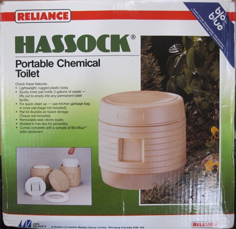 Hassock Portable Chemical Toilet