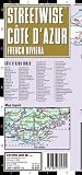 Streetwise French Riviera Map - Laminated Road Map of the French Riviera