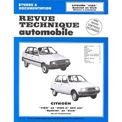 Revue Technique Automobile, CIP 3865 : Citro�n Visa et Visa II - Sp�cial et Club