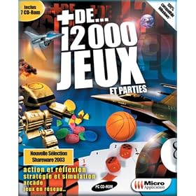 Plus de 12 000 Jeux et Parties