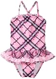 Hula Star Girls 2-6X I Love Heart Toddler One Piece Skirted Swimwear