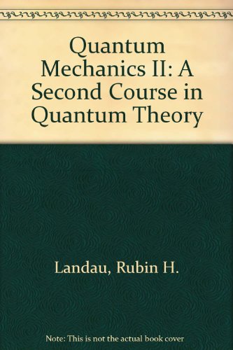 quantum mechanics ii