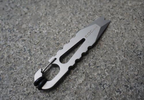 EDC multi tool 100% stainless steel CNC cavatappi key quick release multifunctional tool break car window hammer