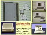 Digital Voice Reminder with Magnetic Door Contact