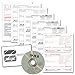Tangible Values W-2 Laser Forms (6-Part) Kit with Envelopes plus TFP SOFTWARE for 50 Employees (2016)