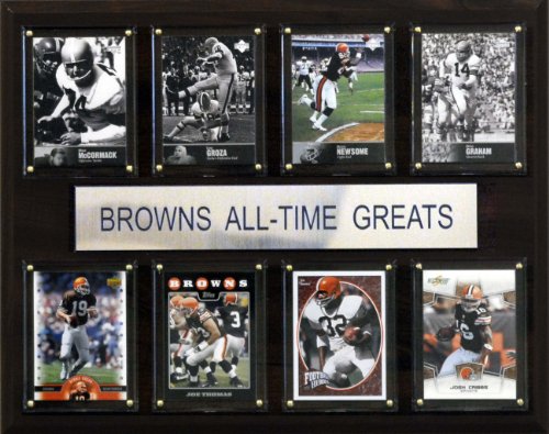NFL Cleveland Browns All-Time Greats Plaque