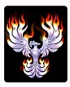 Steel Pheonix Mousepad