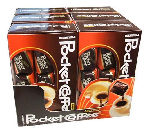 Pocket Coffee Ferrero 6-18 Piece Packs