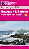 Newquay and Bodmin, Camelford and St.Austell (Landranger Maps)
