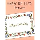 Happy Birthday Postcards (Small-Format Card Books) by Dover