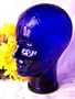 Blue Glass Mannequin Head WOMAN BACKORDERED!