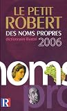 Le Petit Robert des noms propres : Avec atlas