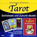 Produkt-Bild: Tarot, Schicksale und Zukunft deuten, Handbuch u. Rider/Waite-Tarotkarten