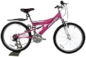 Raleigh Shadow Girls Mountain Bike - Pink/White, 13 Inch