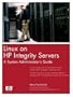 Linux on HP Integrity Servers: A System Administrator's Guide