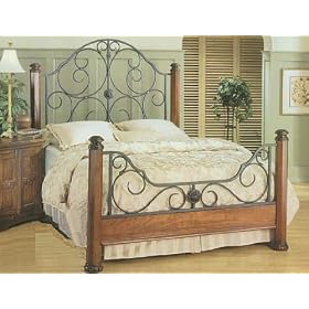 Leland King Rust Head Footboard