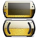 I Love Beer Decorative Protector Skin Decal Sticker for Sony Playstation PSP Go System