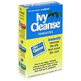 Ivy Cleanse Towelettes, Large, 12 - 0.09-Ounce (3 ml) towelettes (Pack of 4)