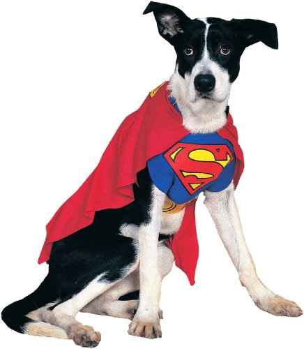 Superman Dog Costume Size Medium