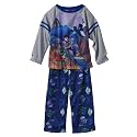 Boys' Sleepwear Batman Grey/Blue 2 pc Pajama Set 5