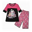 PEANUTS Snoopy "No Cameras Please" 2 piece capri set for junior girls